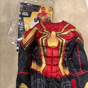 Marvel Spider-Man Kids Costume - Red, Gold, and Black